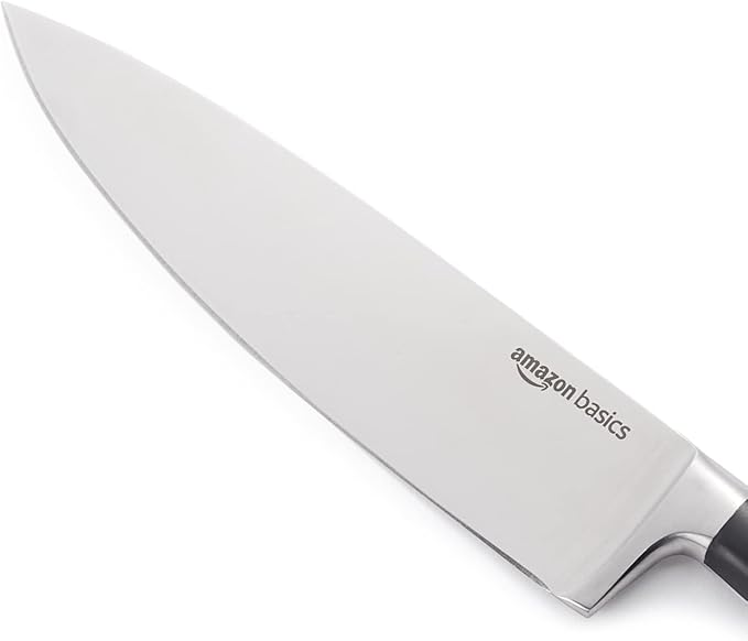Basics Classic 8-inch Chef‚ Knife with Three Rivets, Silver