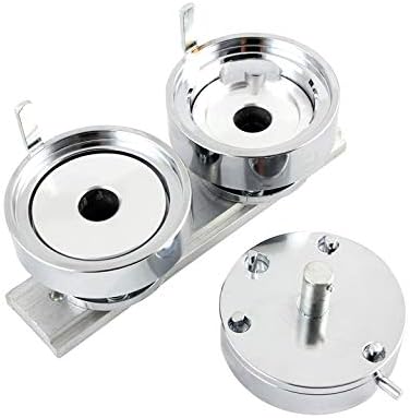 2-1/4 inch (58mm) Round Interchangeable Die Mould with Metal Slide for Badge Button Maker