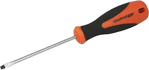 D062001 18" Slotted Screwdriver with 3" Blade Length and Comfort Grip Handle