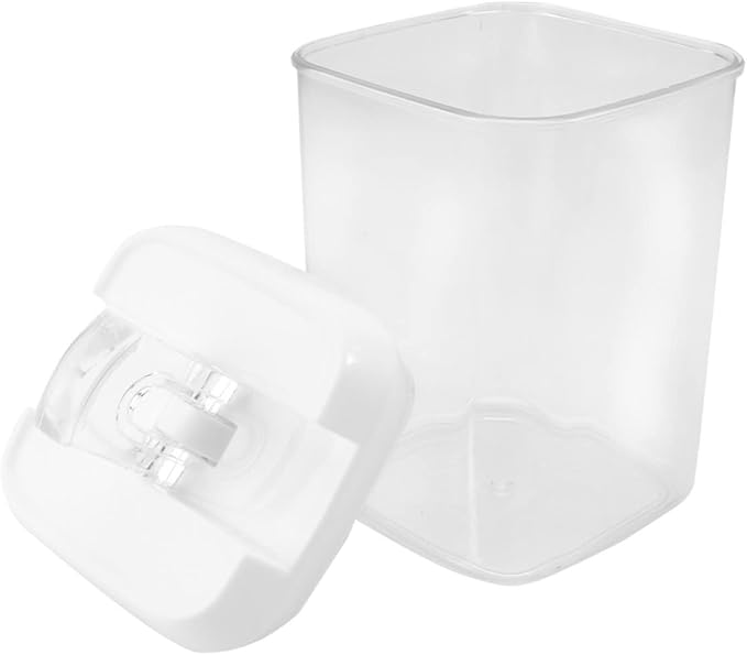 1pc Grain Storage Tank Sealed Storage Jar Plastic Cereals Container Plastic Storage Boxes Transparent Storage Boxes Sealed Tank Food Organizer Sealed Storage Can Kitchen Container