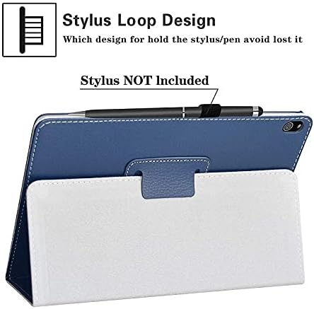 New Pu Leather Tablet Case Compatible with Lenovo Tab M10 HD 2nd Gen TB-X306X X306F M10 Plus FHD X606F X505X Cover (Color : Black, Size : M10 Plus 10.3 X606)