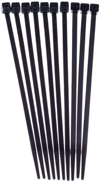 10 Pack of 4 Inch Cable Ties, Black (MOD-0165)