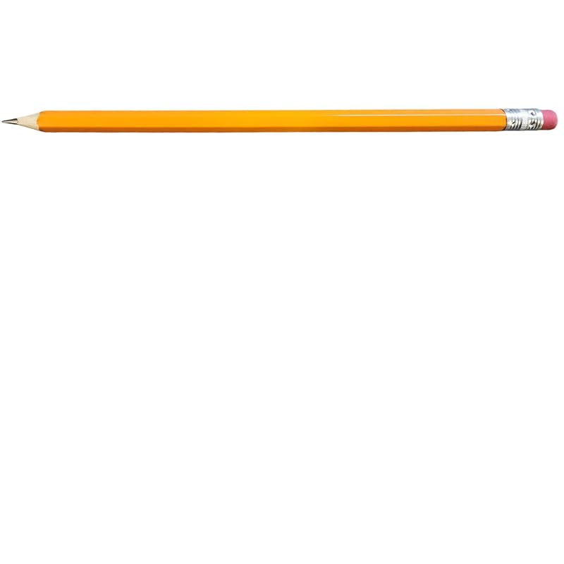12 Personalized Engraved #2 Yellow Sharpened Pencils for Back to School, Teacher Gifts, Game Night or Artists