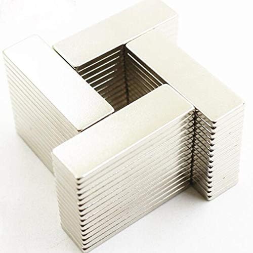60PCS Rectangular Magnets, Used for refrigerators, Crafts, whiteboards, DIY Projects, Office Magnets, Rectangular Magnets (20x5x3mm)