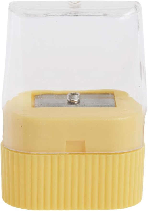 Pencil Grip The Classics Pencil Sharpener with Stainless Steel Blade (Single Wedge Shape), Assorted Colors (TPG-142)