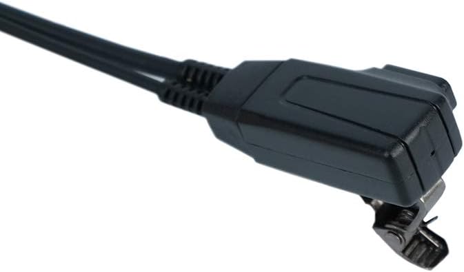 2 Pin Covert Acoustic Tube Earpiece Headset with Ptt Mic for Baofeng Puxing Wouxun 2 Way Radio Walkie Talkie