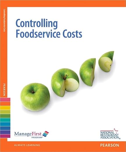 Used- Controlling Foodservice Costs with Answer Sheet, ManageFirst Program, 2nd Edition