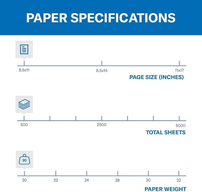 Hammermill Colored Paper, 20lb Pink Printer Paper, 8-1/2 x 11- 1 Ream (500 Sheets) - Made in the USA, Pastel Paper, 103382R