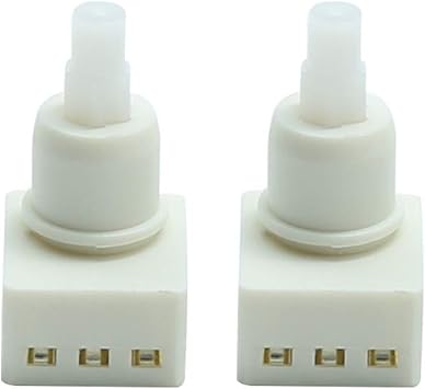 2Pcs Interior Light Switch + 2Pcs Bonus Map Dome Light LED Bulbs Replacement for Honda Accord/Dodge/Pilot/Ridgeline/Odyssey/Ram 1500 Replace 34404-SDA-A21, 34404-SDA-A22D3, 924-798