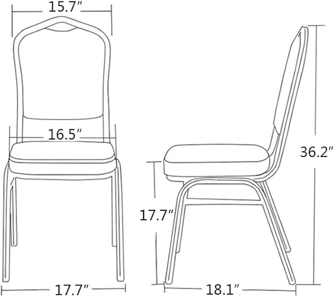 Chair Cover 1 Pcs White Stretch Spandex Chairs 17.7Au x 18.1Au x 36.2Au Slipcovers Fitted Banquet Chair Cover Dinning Event Slipcovers for Wedding Banquet Dining Party Decorations (1 Pcs)