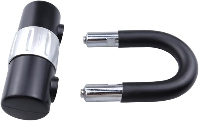 Motorcycle Heavy Duty Bike Lock U Lock Disc Lock for Motorcycle, Bike, Scooter, Generator, Bicycle and Gates