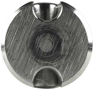 Klein Tools 3259TTS Broad-Head Bull Pin, Made in USA, Made of Forged, Heat-Treaded Steel With Black Finish and Tether Hole, 1-516-Inch