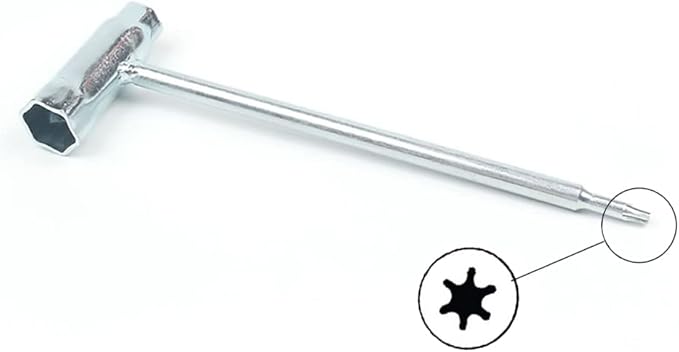 Realman T27 Torx Wrench for John Deere Echo Husqvarna Johsered McCulloch Efco Oleo-Mac Stihl Poulan Dolmar Shindaiwa Honda Chainsaw Trimmer (Stihl T27 Torx Wrench 3/4" x 5/8" (19 x 16mm))