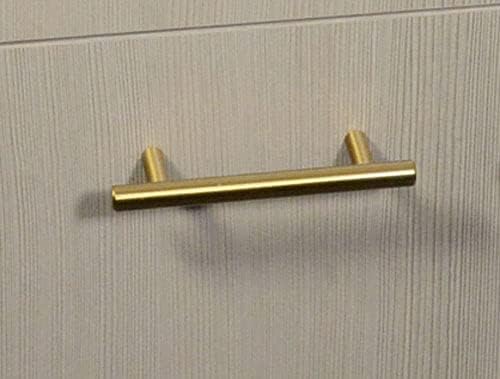 CKP Brand 3489-3-12 in. (89mm) Steel Bar Pull, Amber Gold