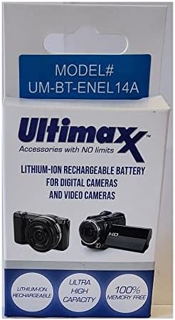 New Hi-Capacity EN-EL14a Lithium Ion Battery for Nikon EN-EL14 D5500 D5300