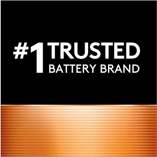 Duracell Coppertop D Batteries, 4 Count (Pack of 1), D Battery with Long-lasting Power, All-Purpose Alkaline D Battery for Household and Office Devices