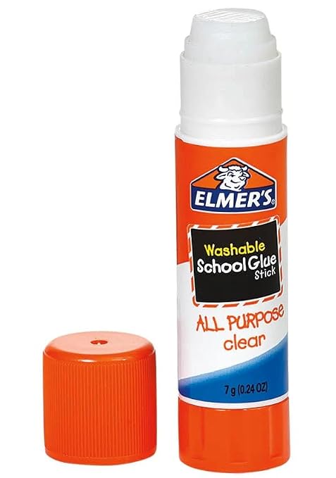 Elmers All Purpose Washable 7 Grams Clear School Glue Sticks (4 Pack)