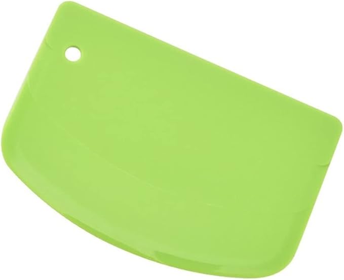Pastry Plastic Cake Cream Spatula Dough Butter Scraper Baking For Tool Kitchen (Color : Yellow)