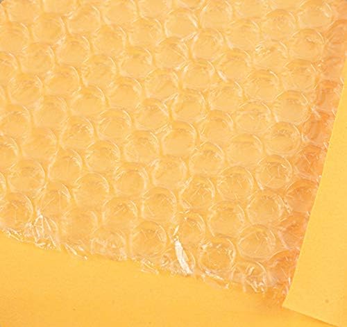 25 Pcs 6x9in Yellow Kraft Paper Bubble Mailers Padded Self Seal Envelopes Shipping Bags