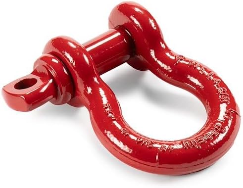Factor 55 Steel 3/4" Crosby Shackle - Red