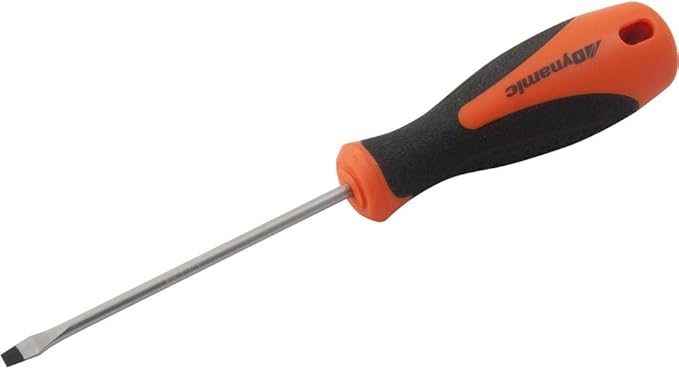 D062002 532" Slotted Screwdriver with 3" Blade Length and Comfort Grip Handle