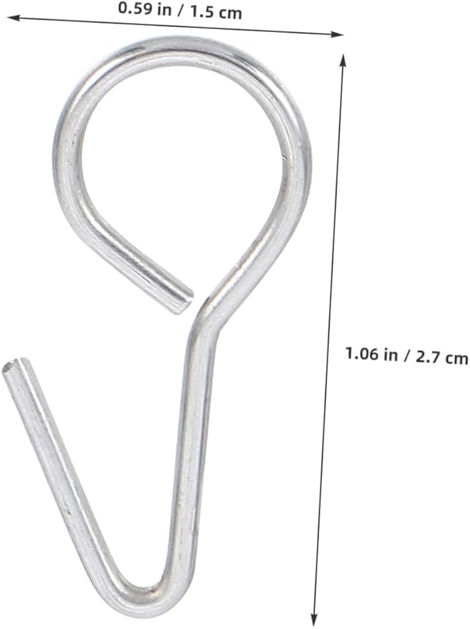 Enhance Car Seat Comfort 50pcs Metal S-Hook Seat Cover Installers Easy Fit