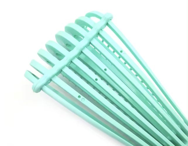 Detangling Hair Brush Adjustable Hair Styling Plastic Curly Hair Brushes (Black)