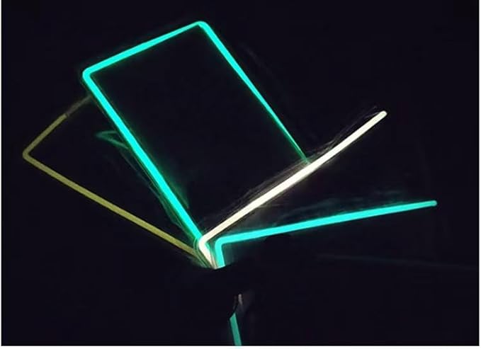Luminous Waterproof Phone Bag, Suitable for dust-Proof and Dry Bags of All Devices up to 6.0 inches in Size (Black)