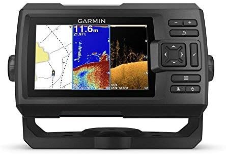 Garmin STRIKER Plus 5cv with CV20-TM transducer and protective cover, 5 inches 010-01872-00