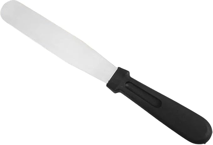 Baking Gadgets Stainless Steel Cake Cream Spatula 681012 Inch Cake Decoration Crank Scraper