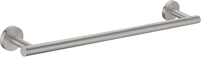 Modket 24 Inches Brushed Nickel Towel Bar Bathroom Hardware 304 Stainless Steel Wall Mounted Kitchen Towel Holder Cloths Hanger
