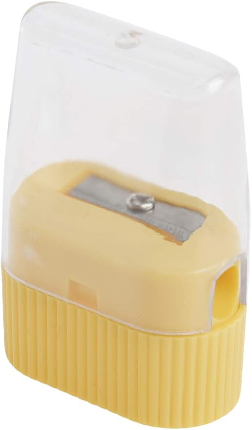 Pencil Grip The Classics Pencil Sharpener with Stainless Steel Blade (Single Wedge Shape), Assorted Colors (TPG-142)