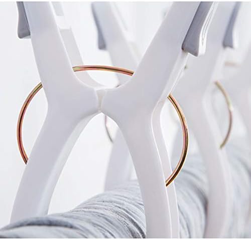 Pack of 8 beach towel clips for beach chairs, white jumbo size towel clips, pool chairs, plastic clothes hanging clips, clip clamps for
