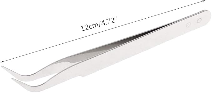 Feeding Tweezers with Long Handle for Pet Bird Stainless Feeder Tweezer