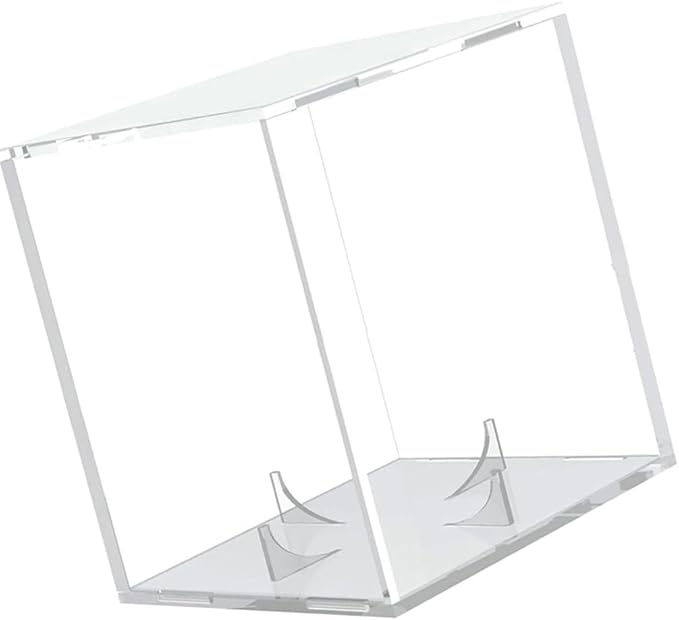Clear Basketball Display Case Acrylic Football Basketball Storage Clear Box Sports Baseball Holder Container with Stand