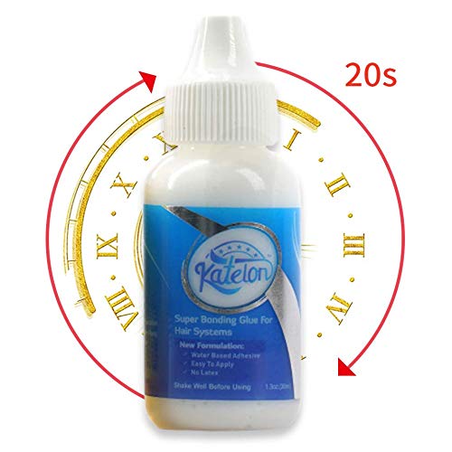 Wig Glue Lace Glue Invisible Bonding Glue Lace Wig Glue Adhesive for Poly and Lace Hairpiece, Wig, Toupee Systems, Wig Glue Hair Replacement Adhesive