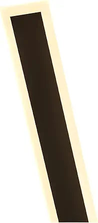 Modern Outdoor LED Wall Lamp 18W 3000K Warm Light Fixture for Aisles, Garages, and Porches - Black & White Design