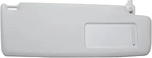 Car Sun Visor for VW Tiguan 1 5N R Line 2010-2016, Grey Sun Visor Panel with Illuminated Mirror Cover 5N08575515N0857552