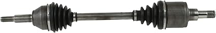 Detroit Axle - 2 Front CV Axles for 2004-2007 Ford Freestar Mercury Monterey 2005 2006 CV Axle Drive Shafts Assembly Replacement