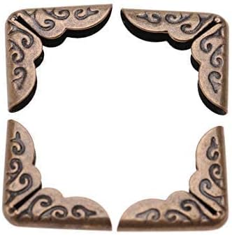 50pcs Scrapbooking Photo Mounting Corners Book Albums Menus Notebook Folder File Corner Protectors(C086 Bronze)