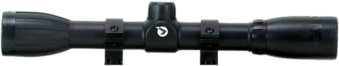 Gamo Air Gun Scope LC4X32 with Rings , black
