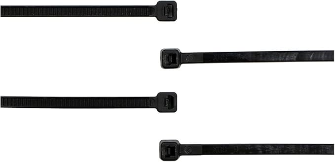 100PCS 3 X 6080100120150200mm White Black Milk Cable Wire Zip Ties Self Locking Nylon Cable Tie (Color : Black, Size : 3 x 150mm)