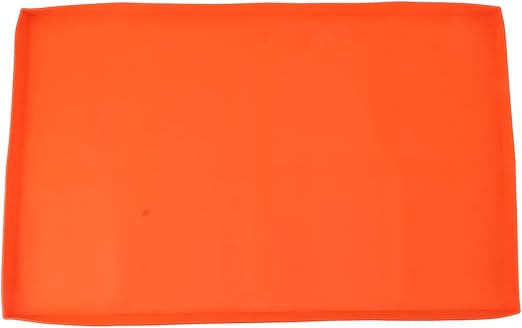 OUKENS Silicone Griddle Mat, Silicone Protective Mat Cover Grill Cover for Blackstone Griddle Top,Silicone Griddle Mat Cover Griddle Mat for Blackstone Grill (36 inches-Orange)
