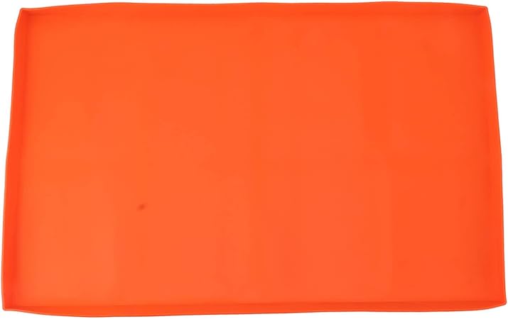 OUKENS Silicone Griddle Mat, Silicone Protective Mat Cover Grill Cover for Blackstone Griddle Top,Silicone Griddle Mat Cover Griddle Mat for Blackstone Grill (36 inches-Orange)