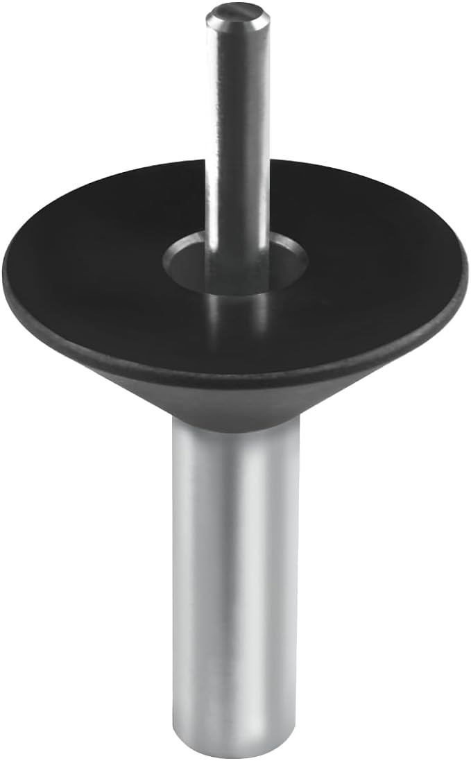 POWERTEC Router Centering Pin and Cone Set for Porter Cable Style Router Sub Bases with 1/2" & 1/4" Ends, Calibrate Router Base Plates, Centering Template Guides on Routers Tool & Accessories - 71833