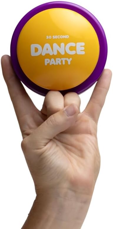 Button with 5 Songs-Volume II, Fun Gag Gift for Kids Adults, Co-Workers, Teachers, Friends Family, Office Toy, Classroom Supplies, Birthdays, Holidays Parties(Pack of 1)