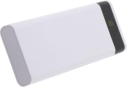 S10 ABS 10 X Portable DIY Normal Battery Box No Welding Quick Charging Supports All of Mobile Phone (White)
