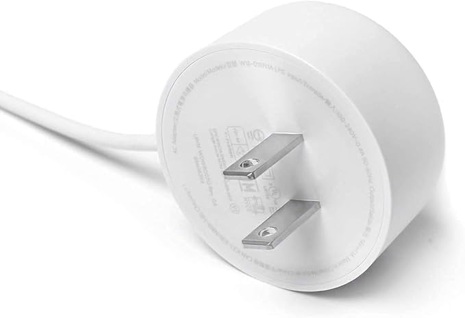 Google Nest Power Cable - 15W replacement charger for 2nd generation Nest WiFi AC2200 router, Hub, GA01423-US GA01426-US GA01425-US W18-015N1A W18-015N1C G1015-US G1028