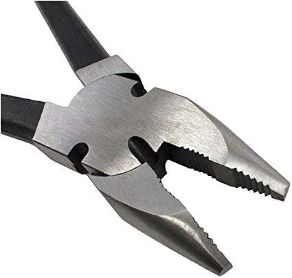 10" Premium Fence Pliers Round Nose Utica Style