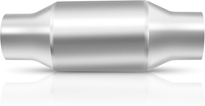 2" Universal Catalytic Converter with O2 Sensor Interface, designed for vehicles made before October 1996 (EPA compliant)